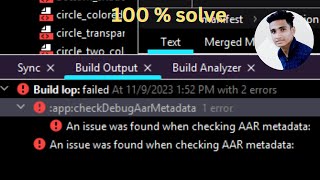 Famous An issue was found when checking AAR metadata  android studio : issue  found  checking aar metadata Net Worth