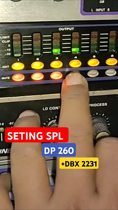 TES TAK DUT SPL DP 260 #settings #ceksound #soundsystem