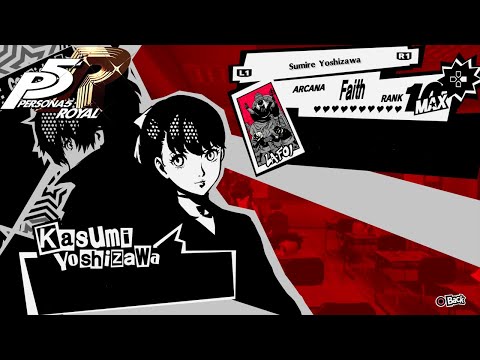 Persona 5 Royal Confidant Guide: Faith (Kasumi Yoshizawa)