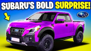 AllNew Subaru BRAT Wows Everybody!