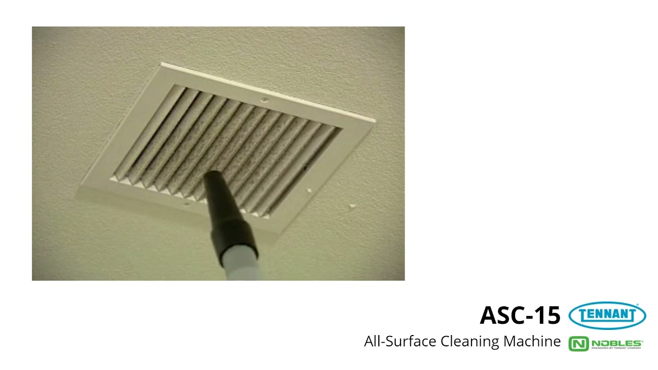 ASC 15 All Surface Cleaning Machine overview and operation