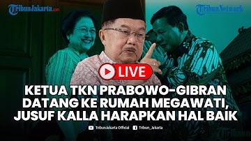 🔴Reaksi Jusuf Kalla soal Ketua TKN Prabowo Gibran Rosan Roeslani Datang ke Rumah Megawati