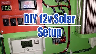 DIY 12v 55w Solar Setup | Cheap and Simple