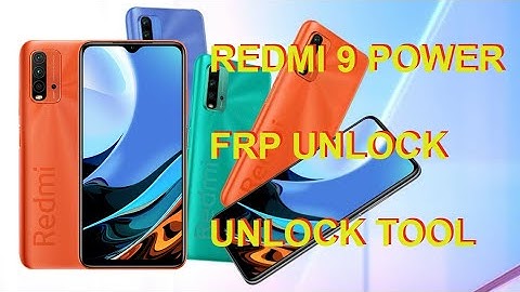 REDMI 9 POWER FRP VIA UNLOCK TOOL