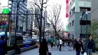 大阪自由行-南海電鐵難波站步行至御堂筋X 十字酒店Cross Hotel