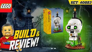 LEGO Halloween Skull Candle - Set 40833 - Build & review