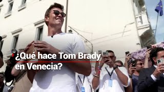 Tom Brady se dejó ver en Venecia: inaugura el Gran Premio de Embarcaciones de carreras eléctricas