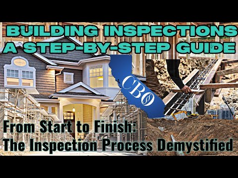 Underground to Final Inspections  [IRC/CRC] - The Sequence of Building Inspections