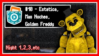 Pocket Code tutorial como crear un fan game de FNAF#10 - Estatica, mas noches, Golden Freddy!!