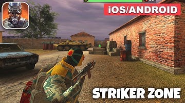 STRIKER ZONE 3D ONLINE SHOOTER - Android / iOS Gameplay