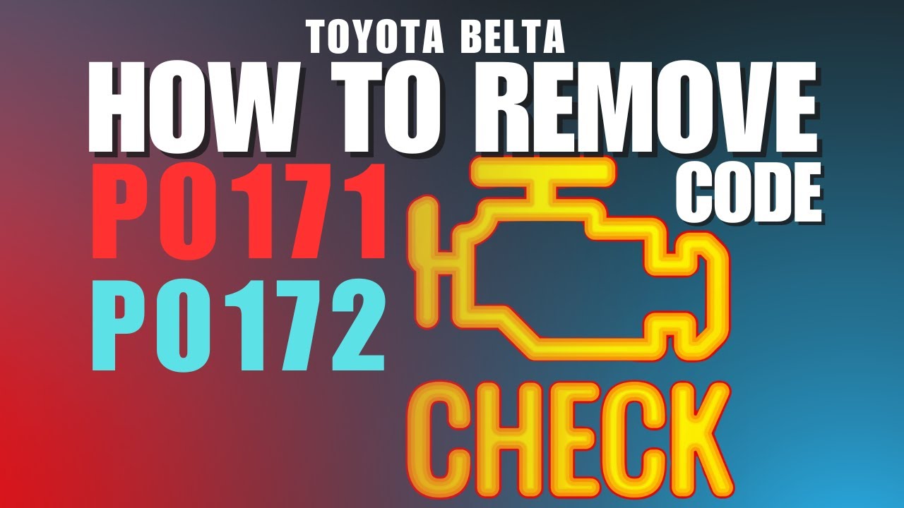 How To Remove Code P0171 or P0172 - YouTube