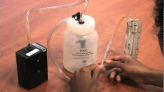 Pump Calibration & Sampling for DPM with Jeweled Impactor
