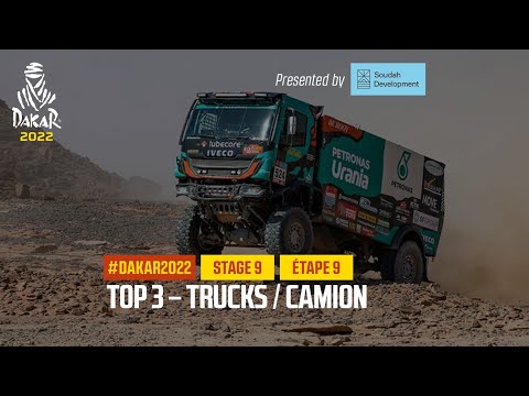 Trucks Top 3 presented by Soudah Development - Stage 9 - #Dakar2022