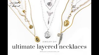 The ULTIMATE Layered Necklace #DIY