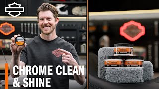 Harley-Davidson Chrome Clean & Shine Overview