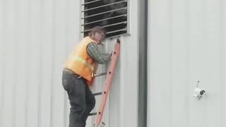 Warehouse apprentice prank.