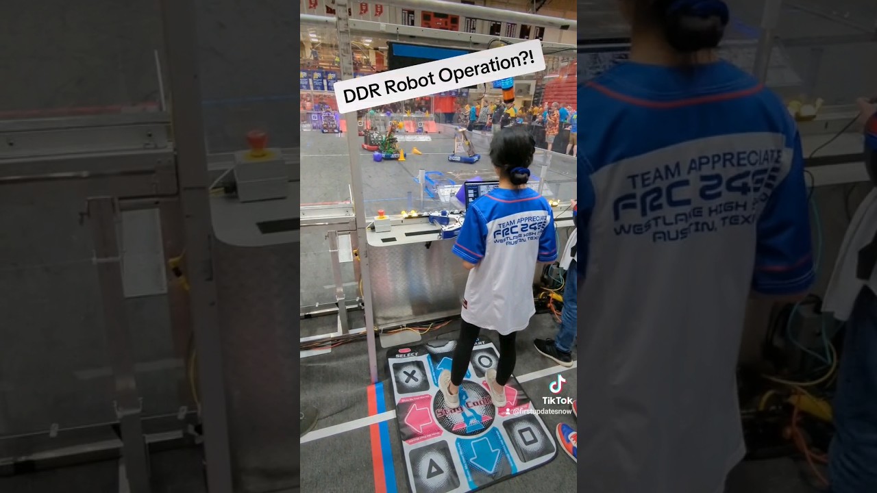 DDR Pad Robot Operation 