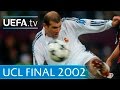 Real Madrid v Leverkusen - 2002 UEFA Champions League final highlights