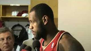 Lebron James on Dwight Howard