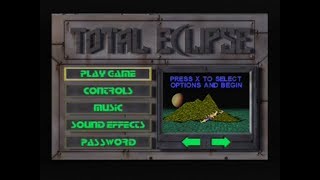 Gameplay Ps1 - Total Eclipse PAL (1996)