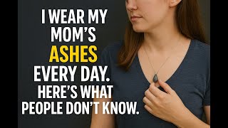 I Wear My Mom's Ashes Every Day. Here's What People Don't Know.
