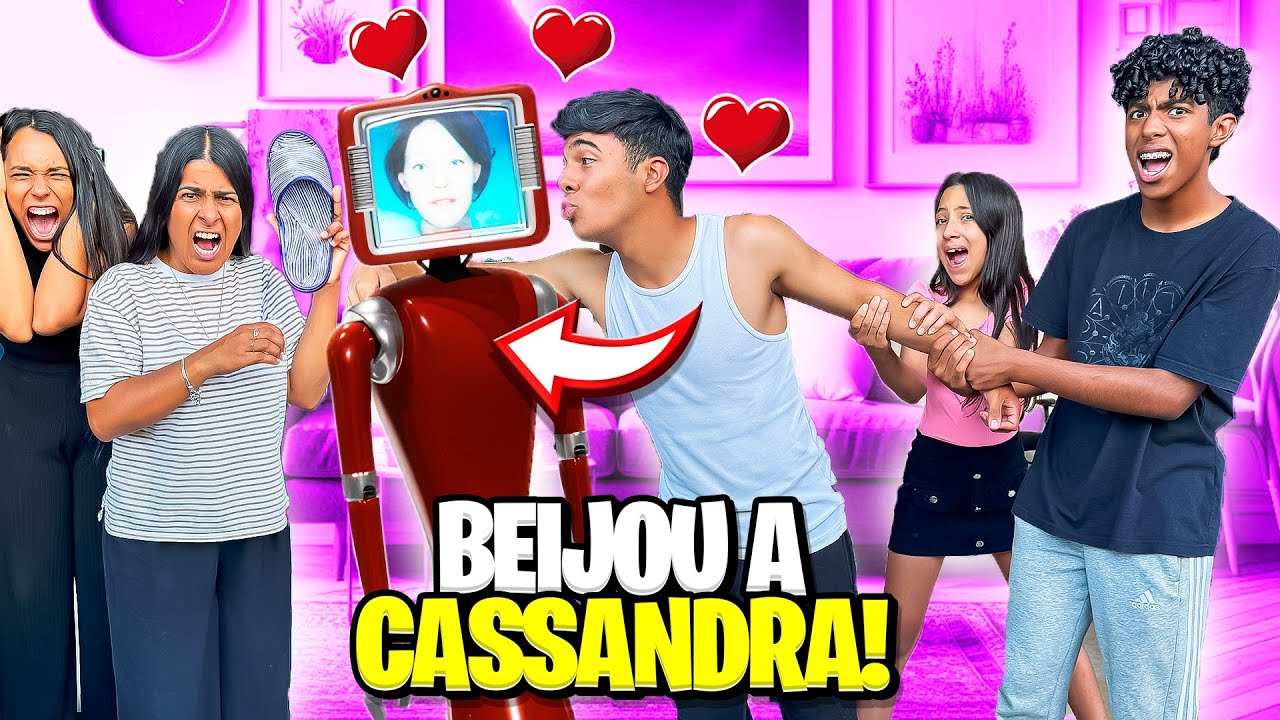 TODOS VIRAM ESTEVÃO BEIJANDO A CASSANDRA DO MAL! *olha o que aconteceu😮