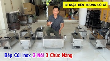 Bếp Củi 3 Chức Năng Nấu Nướng Lẩu Cực Thông Minh - Kỹ Sư Trần Thành Hữu