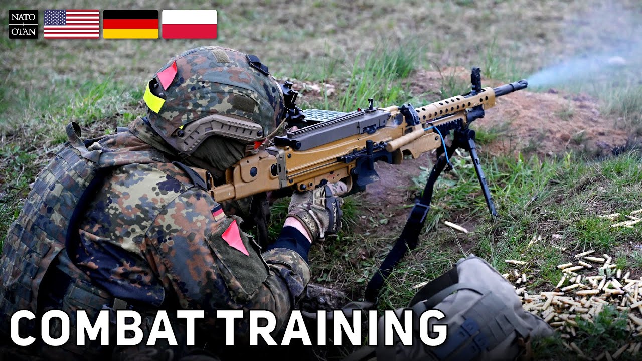 U.S., German Armed Forces Conduct Combat Live-Fire Exercise in Poland ...