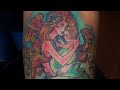 MERMAIDS TATTOO COLOURFULL (REWORKED TATTOO) BHARAT DHAROLIYA INKFINITETATTOO STUDIO NASHIK