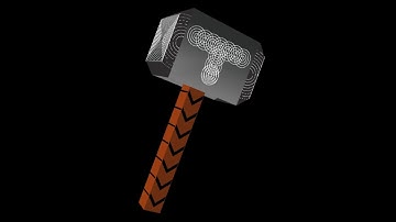 3D Thor Mjolnir | Sanket Mokate | Terrain Group RTR 5.0