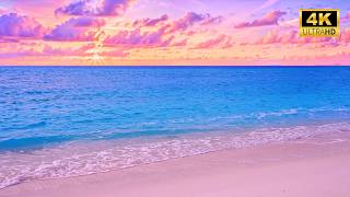 🌅 Ocean Sunset Escape 🌊 4K Relaxing Sea Waves for Better Sleep, Focus, Meditation & Calm Moments
