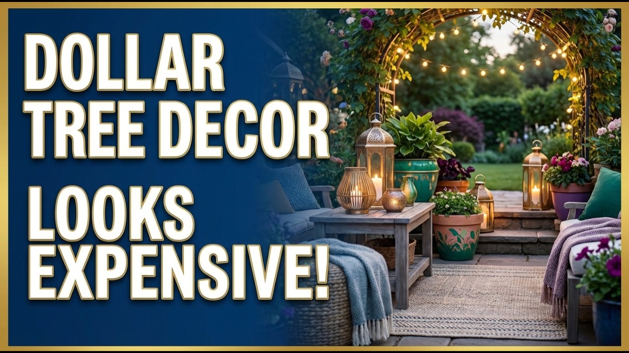 “10 Dollar Tree Garden Decor Ideas That Look Shockingly Expensive”