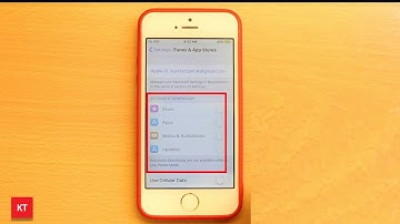 Why options under automatic download in iPhone is greyed out
