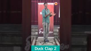 Duck Clap| Different types of clap |#vbs #vbsclaps