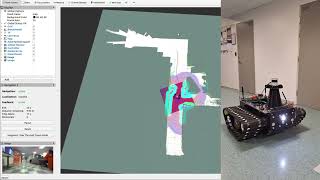 ROS2 robot waypoint navigation and dynamic obstacle avoidance -2