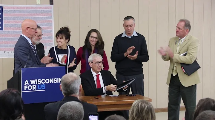 Wisconsin Governor Tony Evers signs 2019 Wisconsin...