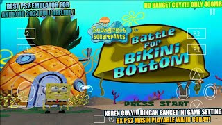 AetherSX2 PS2 Emulator For Android - SpongeBob SquarePants: Battle For Bikini Bottom Gameplay screenshot 2