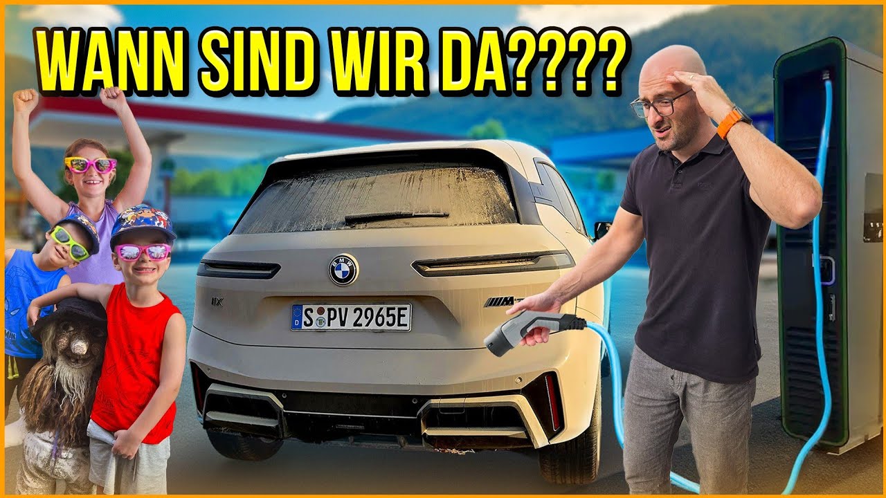 SO läuft Familienurlaub mit dem E-AUTO wirklich ab