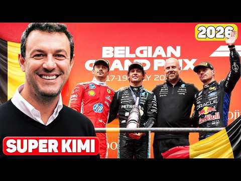 F1, SPA GP, ANTONELLI triumphs but what a performance from FERRARI, which seemed to be lagging!