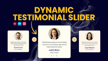 How To create Dynamic Testimonial Slider In Elementor?