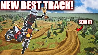 THIS TRACK HAS THE BIGGEST JUMP IN MX BIKES HISTORY.. (WIDE OPEN JUMPS!)