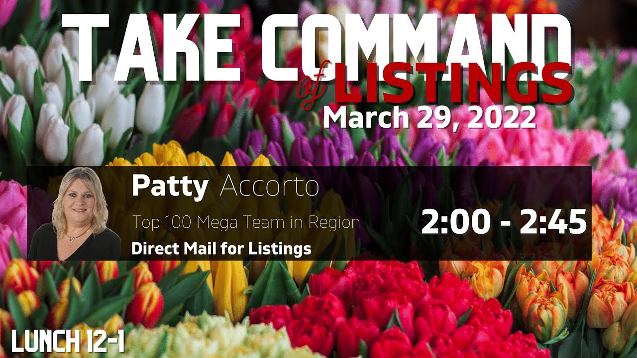 Take Command Of Listings: Session 5