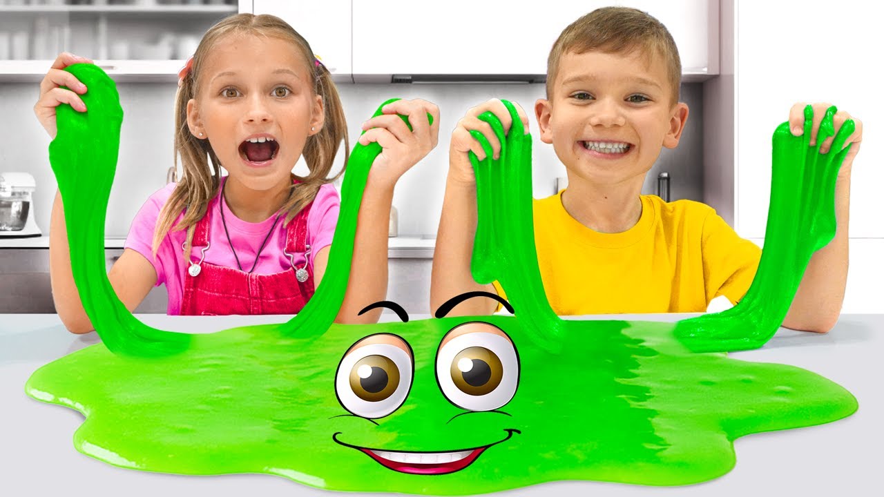 Chris y sus amigos - Historias divertidas con slimes y juguetes de colores