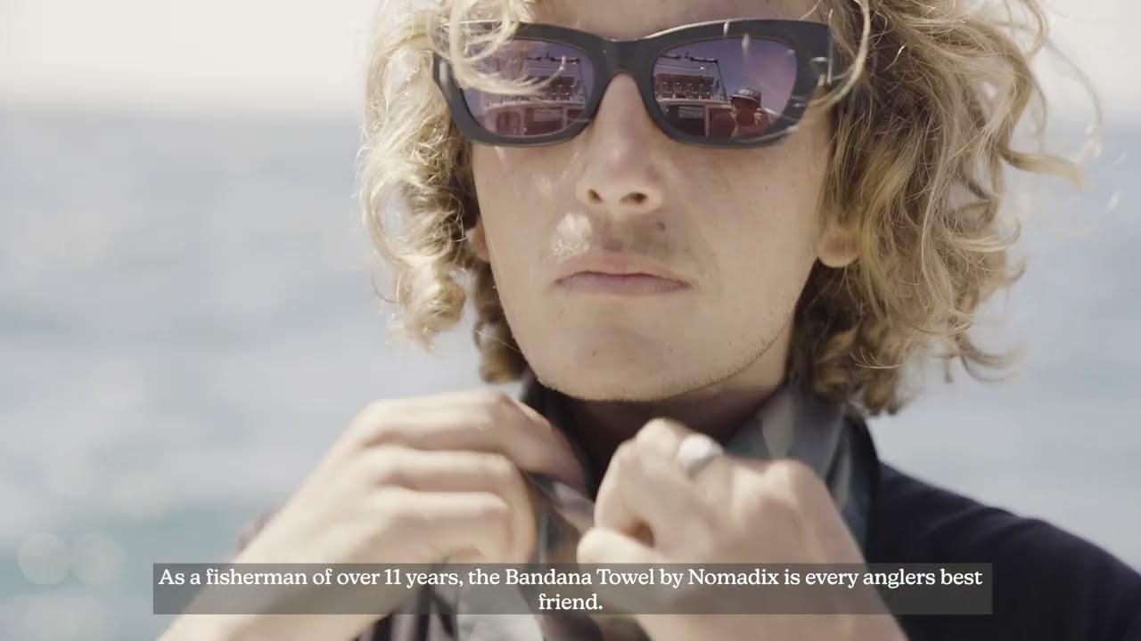 This Bandana Towel Is Every Angler's Best Friend 🎣  | Nomadix Bandana Towel |  