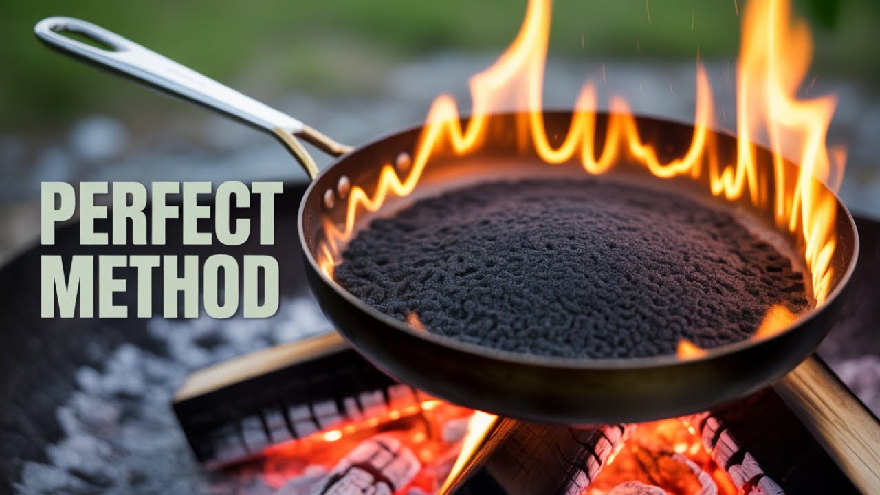 Я попробовал обжарить ЧЕРНЫЙ ПЕСОК и нашёл ИДЕАЛЬНЫЙ метод