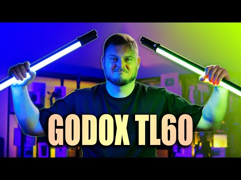 Godox TL60   ЗАЛИВАЕМ ФОН RGB СВЕТОМ И ДЕЛАЕМ ОБЗОР