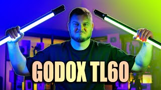 Godox TL60 - ЗАЛИВАЕМ ФОН RGB СВЕТОМ И ДЕЛАЕМ ОБЗОР
