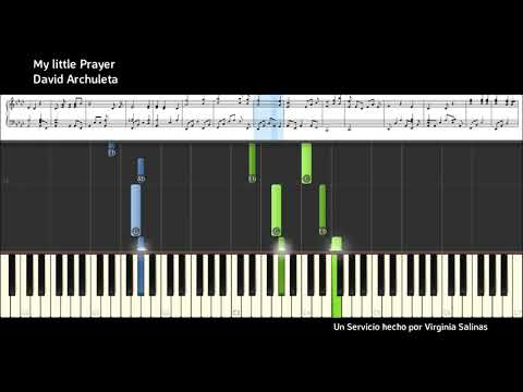 My little Prayer David Archuleta / Piano Tutorial