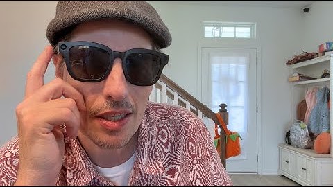 AMZISH AI Smart Video Glasses HD Camera Sunglasses with 1080P Video Meta Alternative