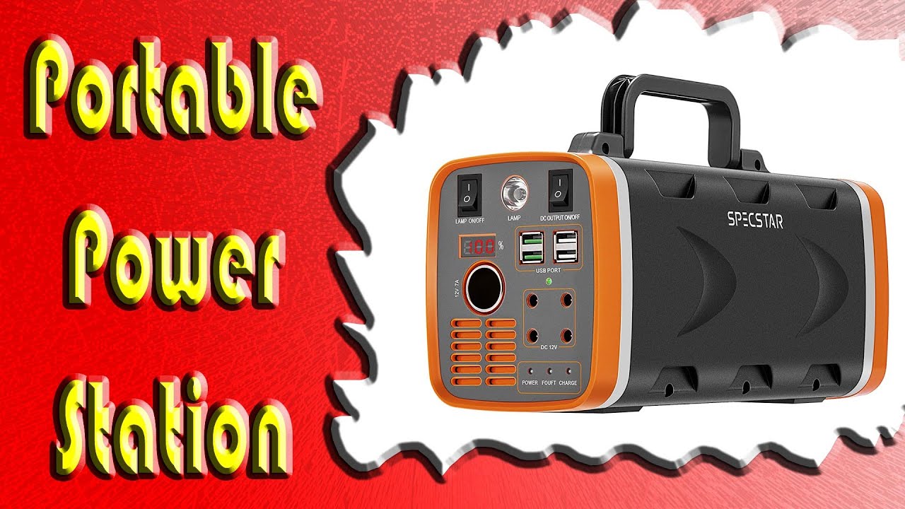 Best Power Station | Portable Power Station with LED Light